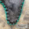 Black Bear Full-Size Taxidermy Rug For Sale - Image 8