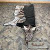 African Zebra Full-Size Taxidermy Rug For Sale - Image 3