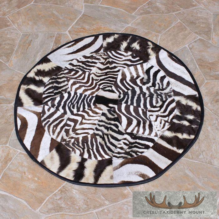 Burchell's Zebra Hide Taxidermy Rug For Sale