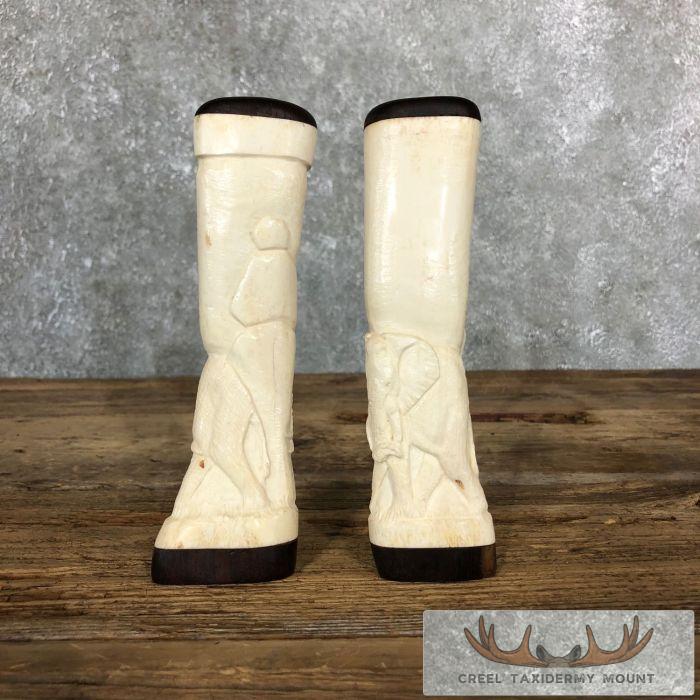 Giraffe Bone Salt Shakers For Sale