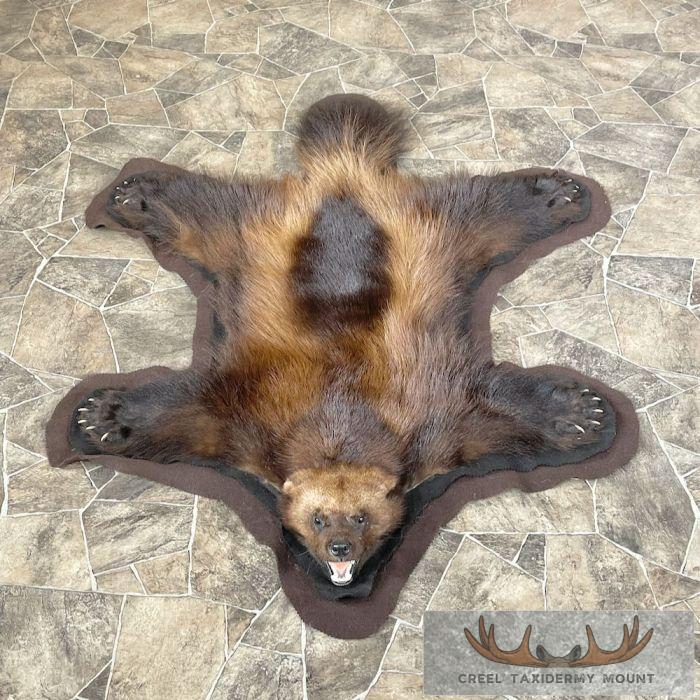 Alaskan Wolverine Full-Size Rug For Sale