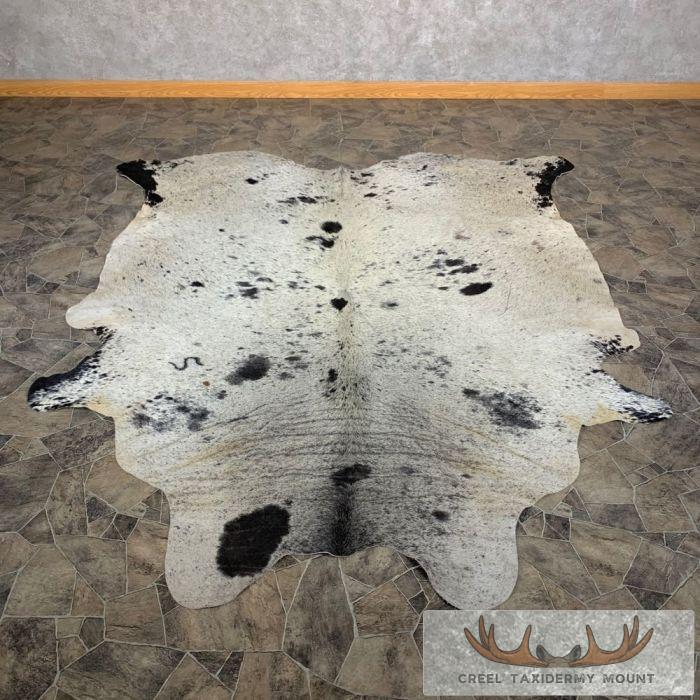 Black & White Cowhide Taxidermy Tanned Skin For Sale