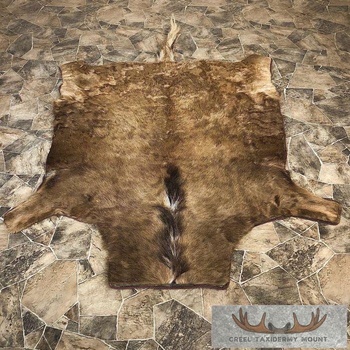 Black Wildebeest Taxidermy Rug For Sale