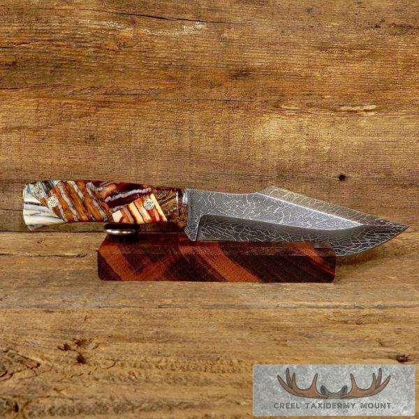Custom Mammoth Picasso Hunting Knife For Sale