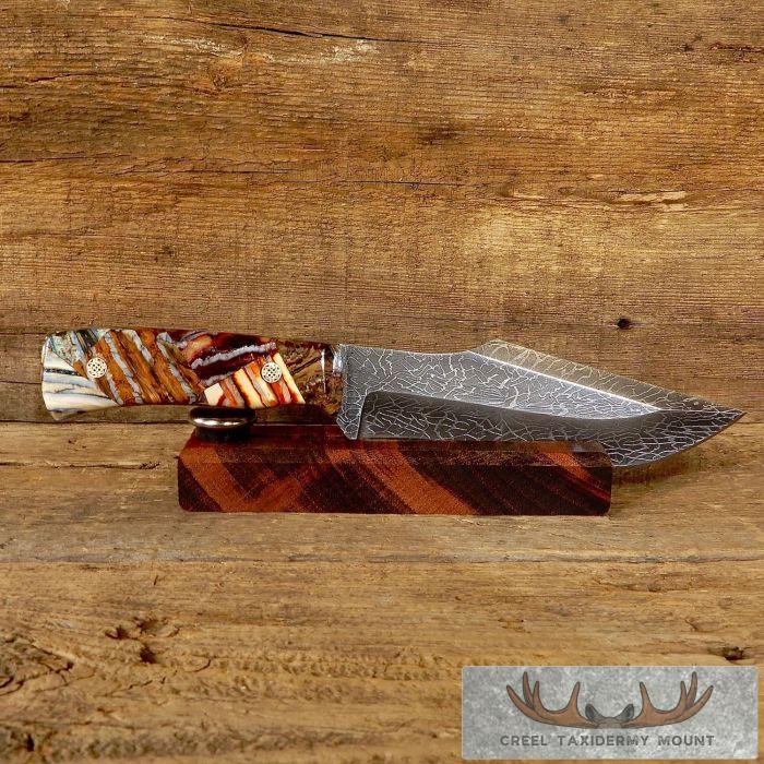 Custom Mammoth Picasso Hunting Knife For Sale
