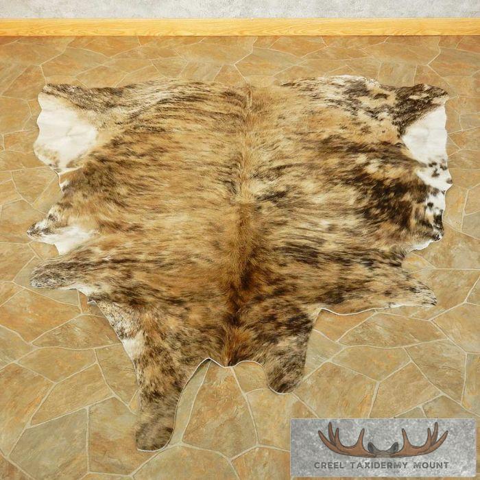 Brindle Cowhide Taxidermy Tanned Skin For Sale
