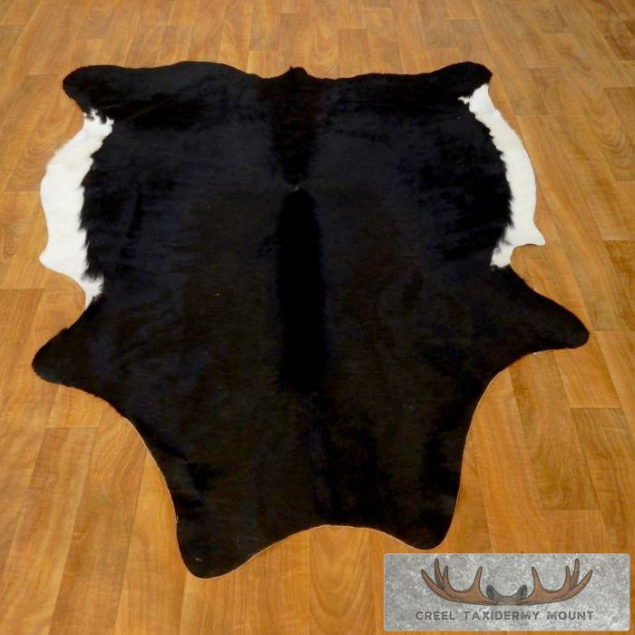 Black & White Cowhide Taxidermy Tanned Skin For Sale