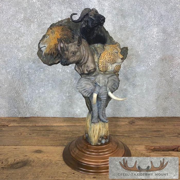 Fred Boyer African Big "5" Bronze For Sale