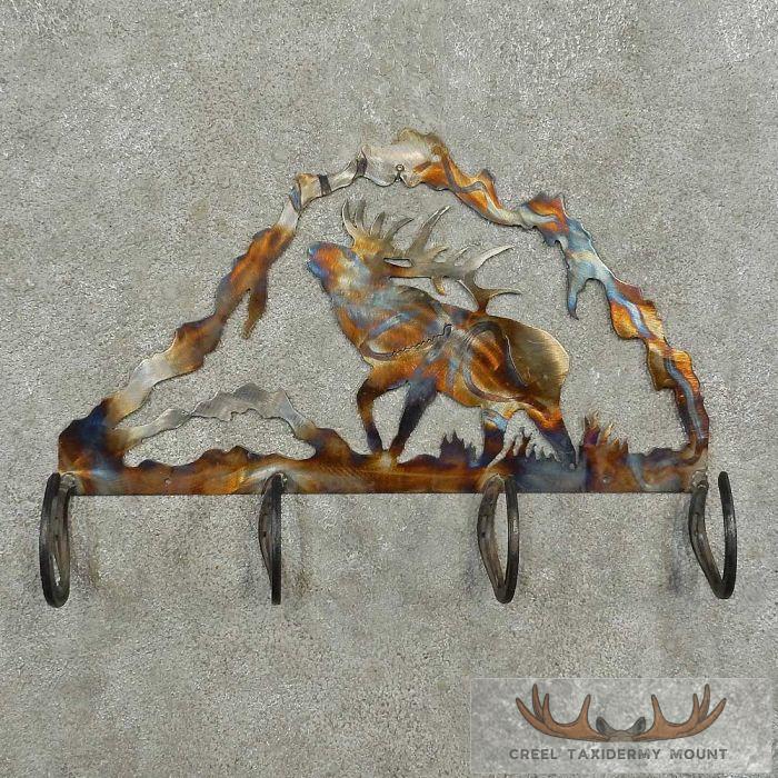 Horseshoe Coat Rack Cabin Decor For Sale