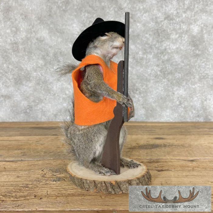 Hunting Cowboy Squirrel Novelty Mount For Sale