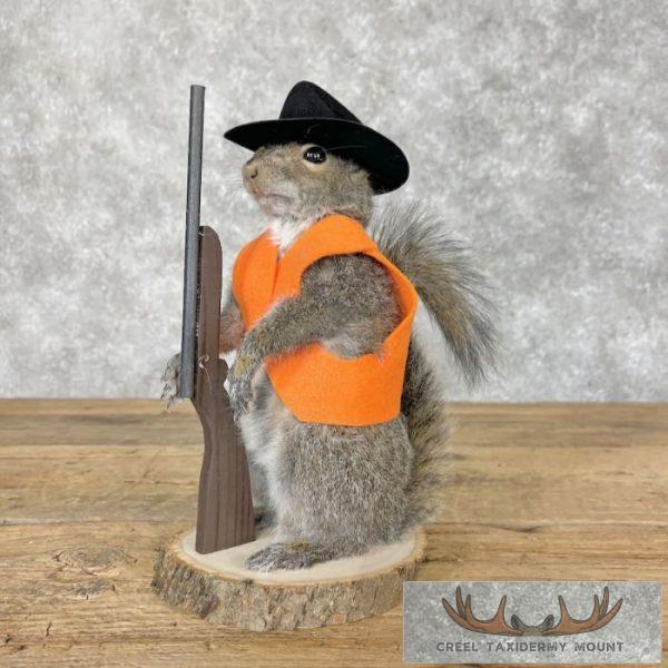 Hunting Cowboy Squirrel Novelty Mount For Sale