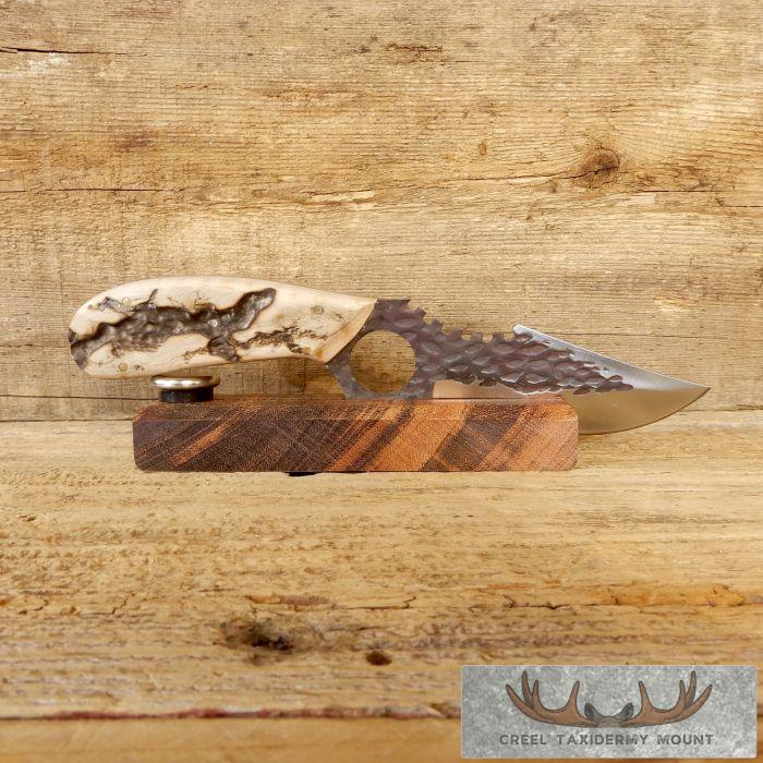 Kodiak XL Hammer-forged Knife with Thunderstruck Maple Handle for Sale