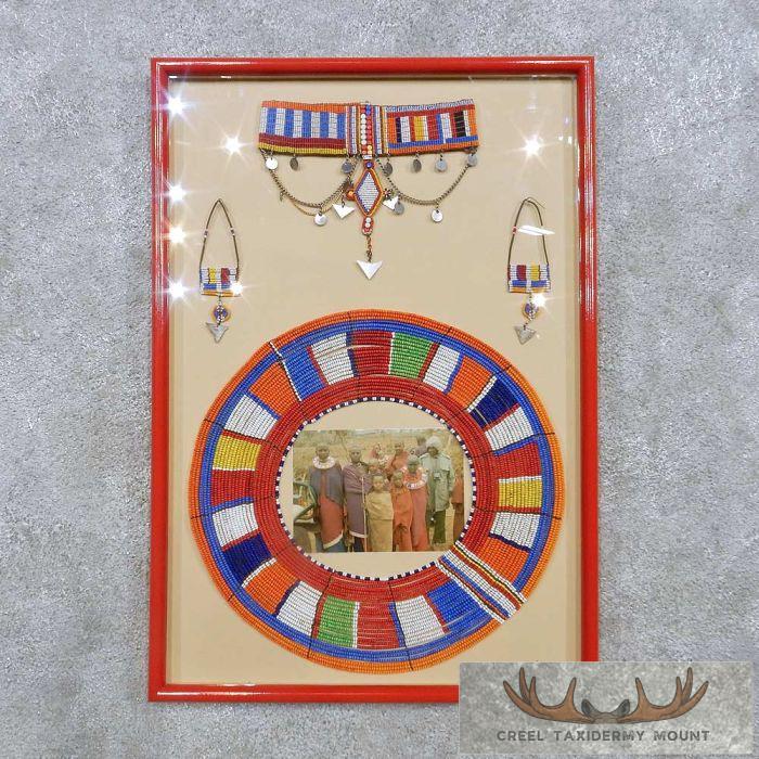 African Maasai Tribal Jewelry Set For Sale