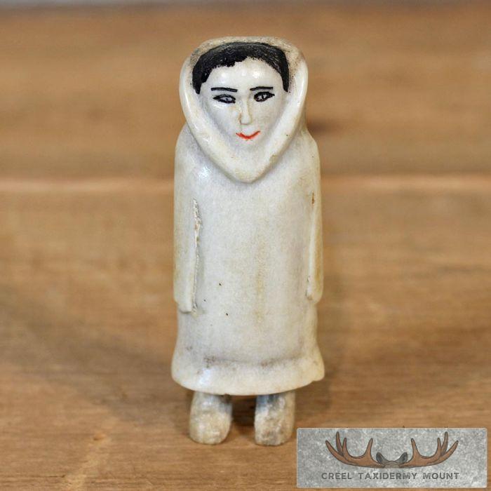 Ivory Eskimo Figurine For Sale
