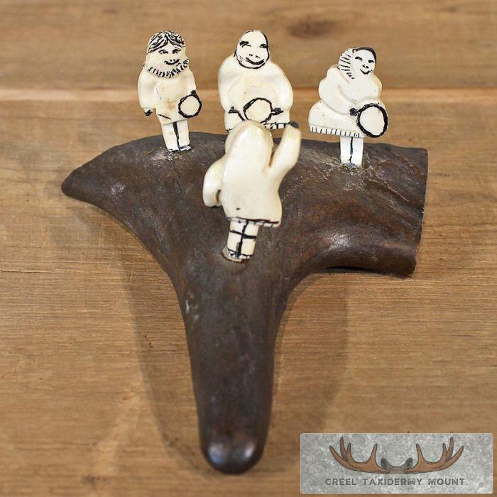 Ivory Eskimo Figurines