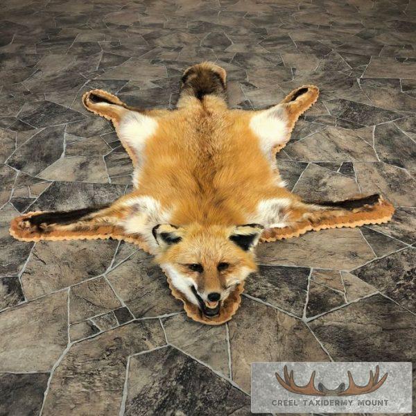 Red Fox Full Rug Taxidermy Mount For Sale